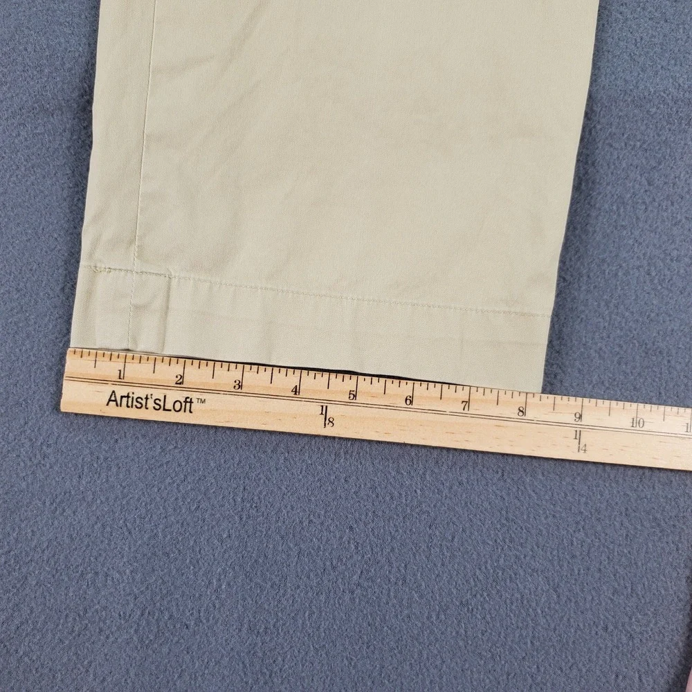 Polo Golf Ralph Lauren Mens Tan‎ Cotton Twill Stretch Chino Pants 32x29 Khaki